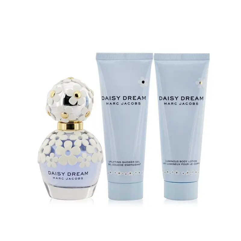 Marc Jacobs Daisy Dream Coffret: Eau De Toilette Spray 50ml/1.7oz + Luminous Body Lotion 75ml/2.5oz + Uplifting Shower Gel 75ml/2.5oz  3pcs
