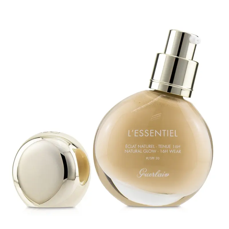 Guerlain LEssentiel Natural Glow Foundation 16H Wear SPF 20 - # 02W Light Warm  30ml/1oz