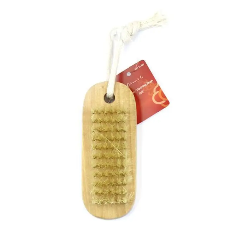 Soft Wooden Cleaning Brush w/ String 24pcs