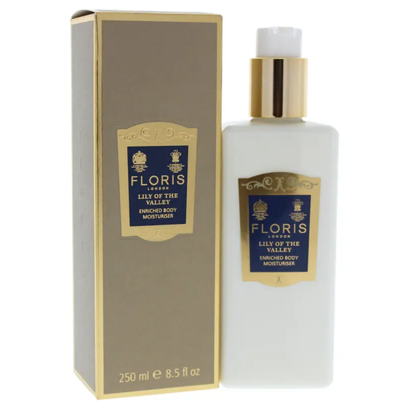 Floris London Lily Of The Valley Enriched Body Moisturiser by Floris London for Women - 8.5 oz Moisturizer