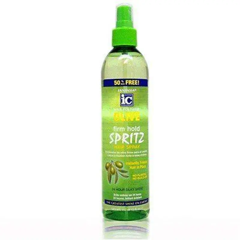 Fantasia IC Hair Polisher Olive Firm Hold Spritz 12oz