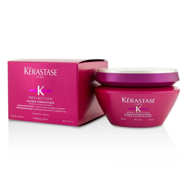 Kerastase Reflection Masque Chromatique Multi-Protecting Masque (Sensitized Colour-Treated or Highlighted Hair - Fine Hair)  200ml/6.8oz