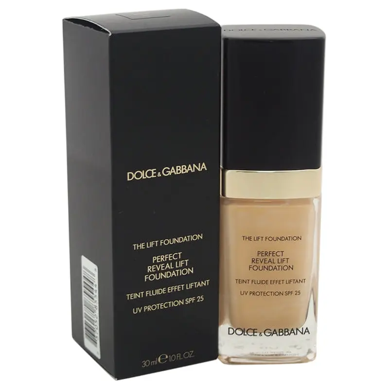 Dolce and Gabbana Perfect Reveal Lift Foundation SPF 25 - 30 Peachy Beige by Dolce and Gabbana for Women - 1 oz Foundation