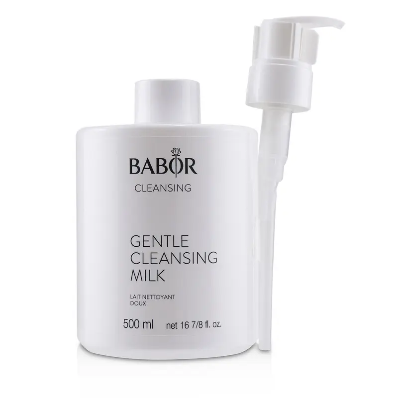Babor CLEANSING Gentle Cleansing Milk - For All Skin Types, Especially Sensitive Skin (Salon Size)  500ml/16.7oz