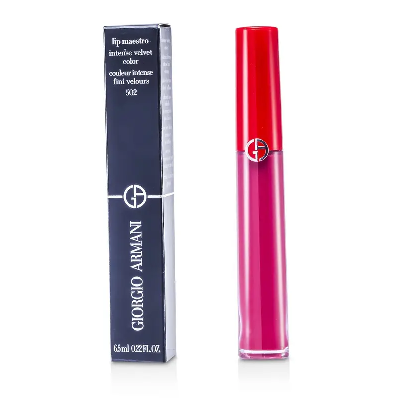 Giorgio Armani Lip Maestro Intense Velvet Color (Liquid Lipstick) - # 502 (Artdeco)  6.5ml/0.22oz
