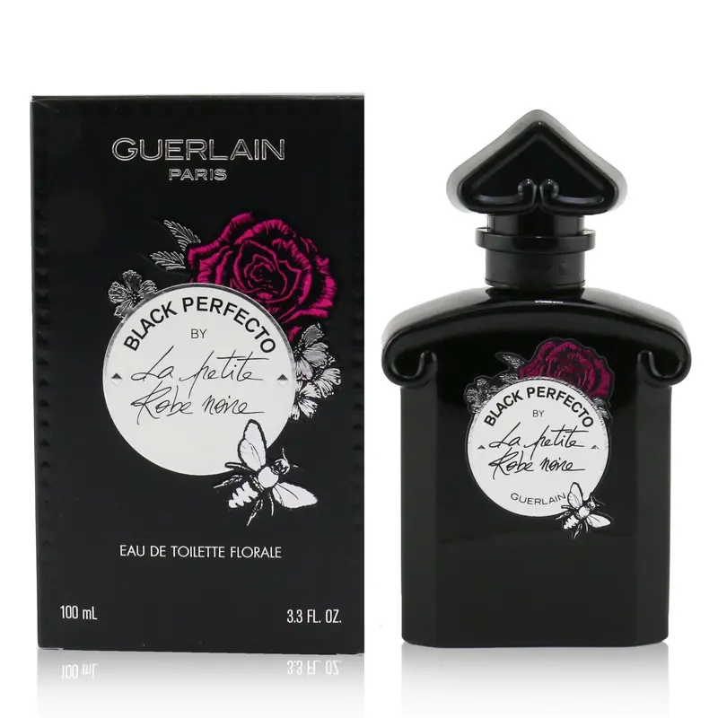 Guerlain La Petite Robe Noire Black Perfecto Eau De Toilette Florale Spray  100ml/3.3oz