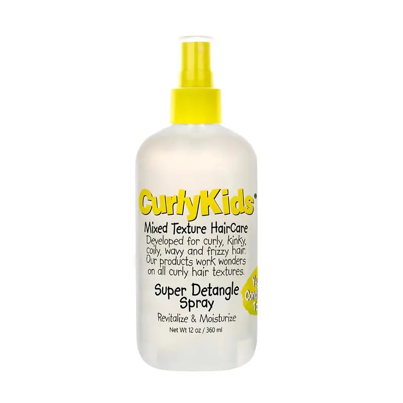 CurlyKids Super Detangle Spray  Choose Size | Moisturizing Curl Detangler