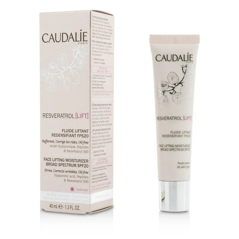 Caudalie Resveratrol Lift Face Lifting Moisturizer Broad Spectrum SPF 20 (Unboxed)  40ml/1.3oz
