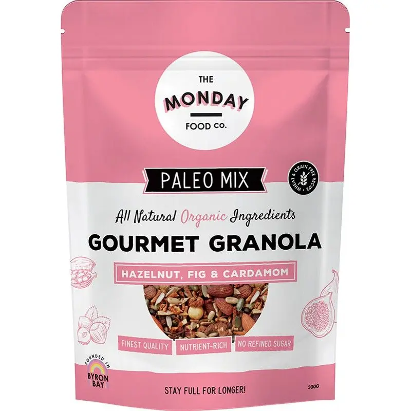 The Monday Food Co. Paleo Granola Hazelnut, Fig & Cardamom 300g
