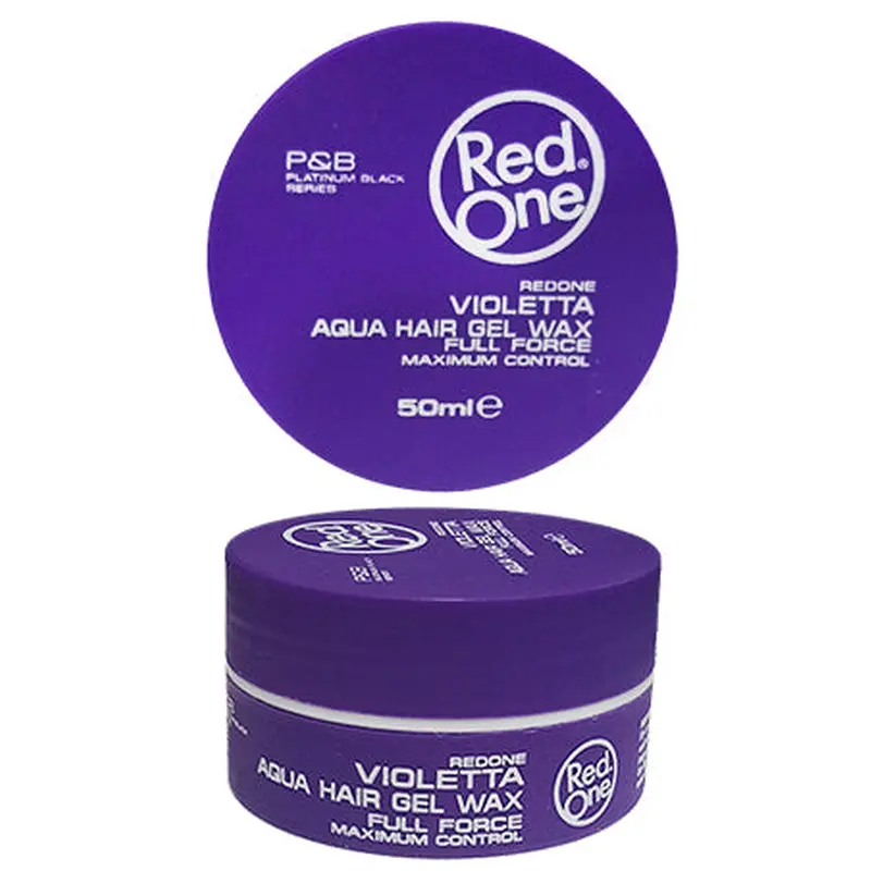 Red One Aqua Hair Gel Wax - Violetta 50ml