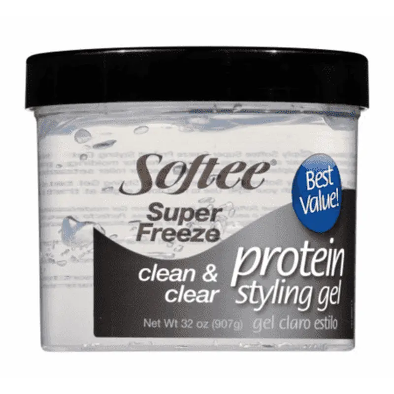 Softee Super Freeze Protein Styling Gel 32oz