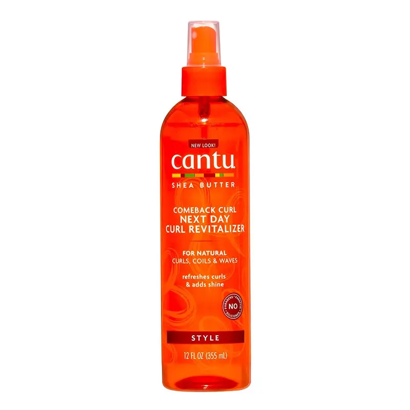 Cantu Shea Butter For Natural Hair Comeback Curl Next Day Curl Revitalizer