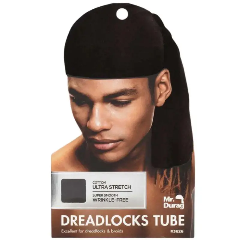 Mr. Durag Dreadlock Tube Black