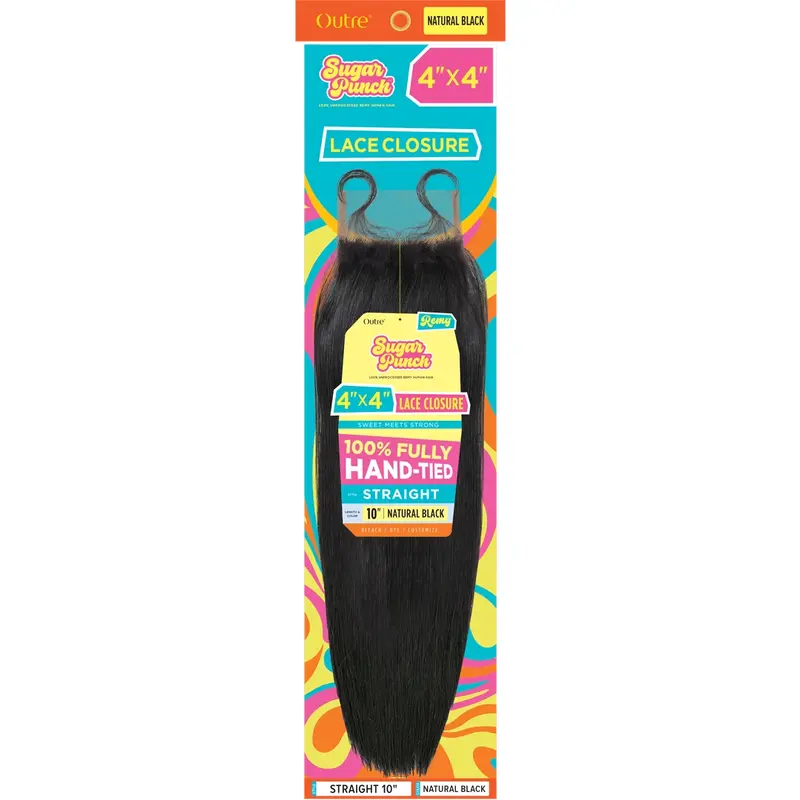 Outre Sugar Punch 4X4 Straight Closure 12"