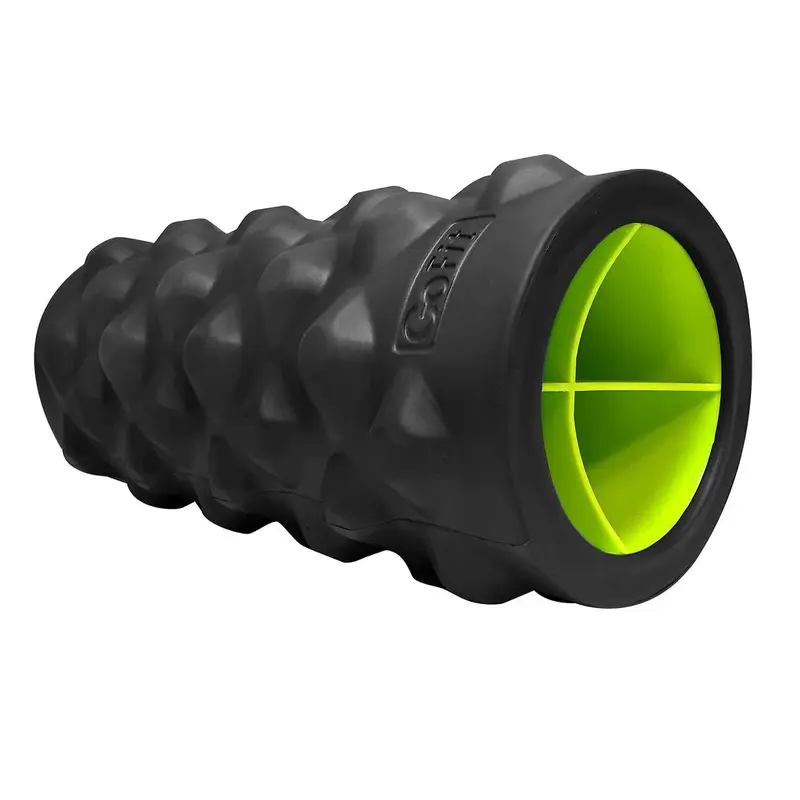 GoFit 13 Inch Massage Roller With Ultra Fin Core Black
