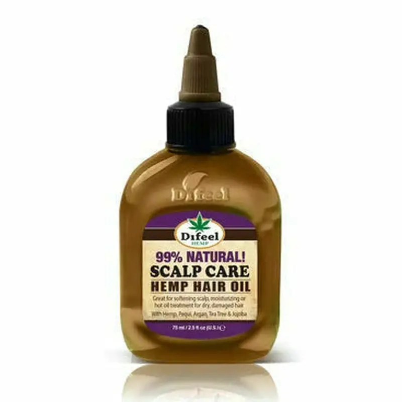 Difeel: Hemp 99% Natural Scalp Care Hair Oil Pro-Growth