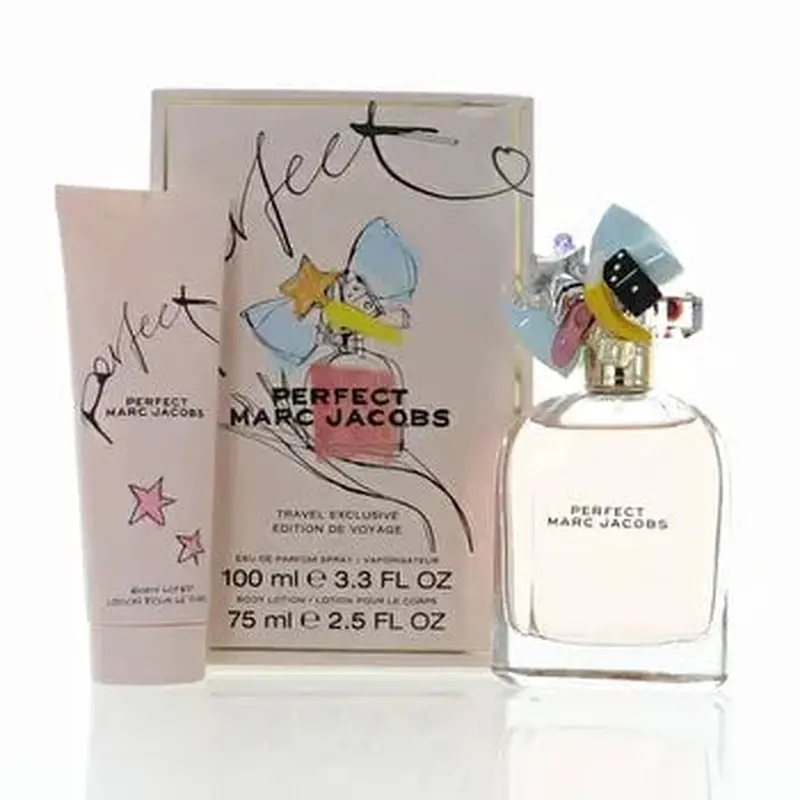 Marc Jacobs Perfect Woman Eau De Parfum & Bl 75ml Travel Set 100ml