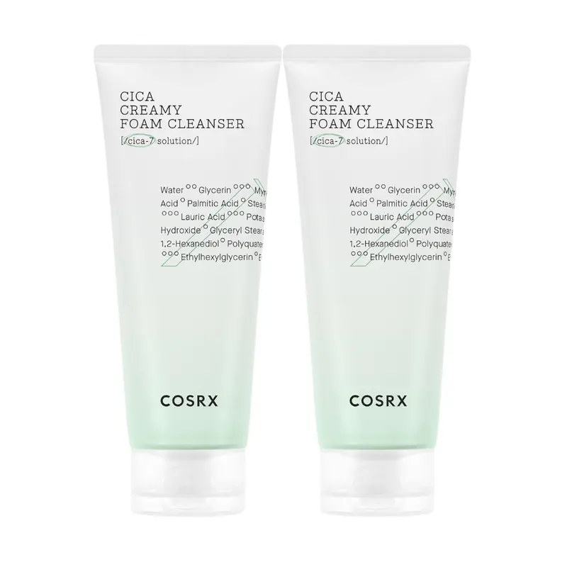 COSRX Pure Fit Cica Creamy Foam Cleanser 150ml * 2ea