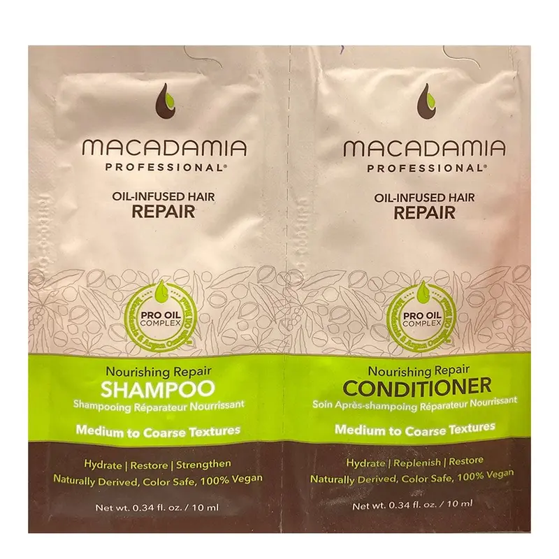 Macadamia Professional Nourishing Repair Shampoo & Conditioner Packette