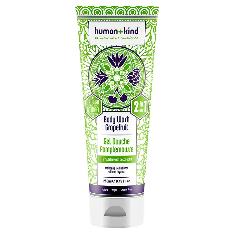 Human+Kind Body Wash - Grapefruit by Human+Kind for Unisex - 8.45 oz Body Wash