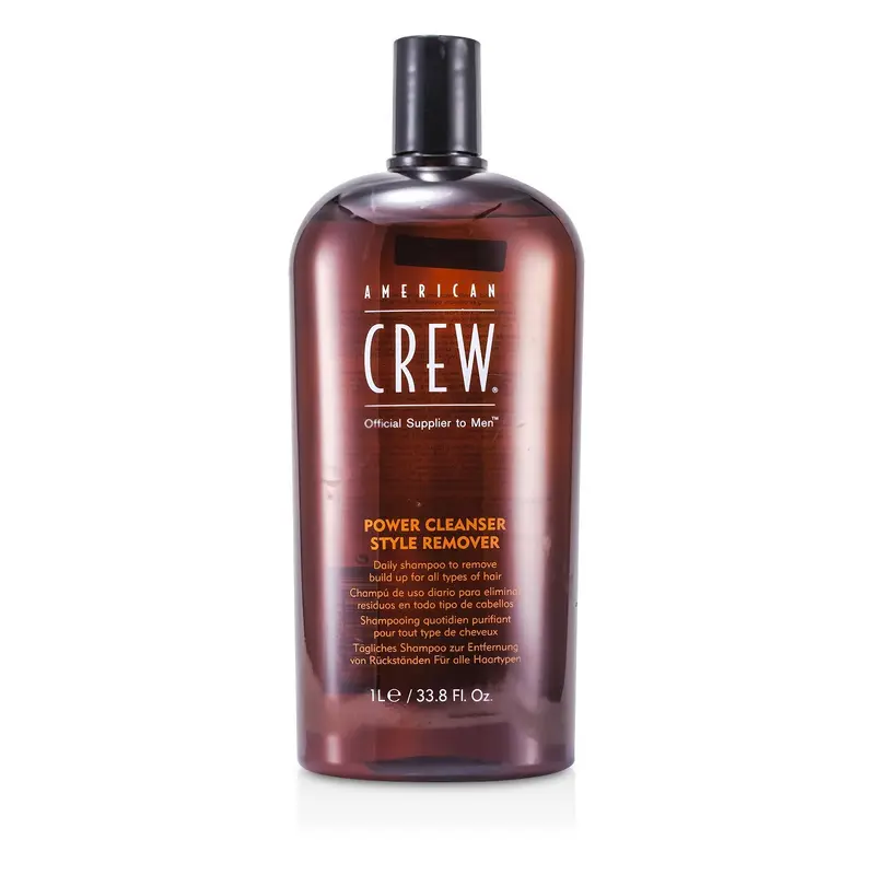 American Crew Men Power Cleanser Style Remover Daily Shampoo (For All Types of Hair)  1000ml/33.8oz