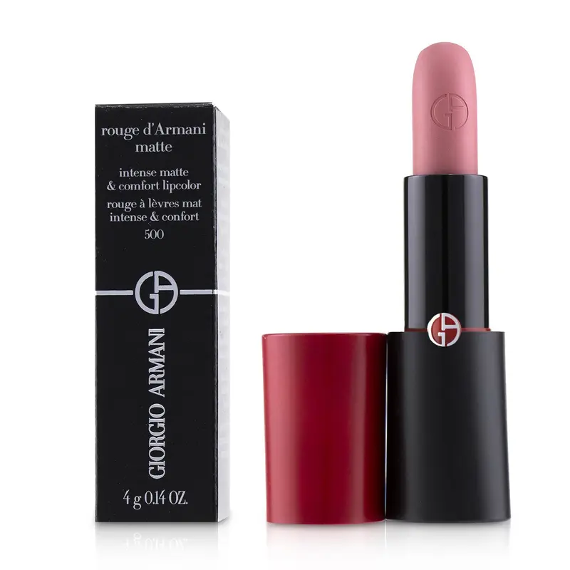 Giorgio Armani Rouge D'Armani Matte Intense Matte & Comfort Lipcolor - # 500 Fatale  4g/0.14oz