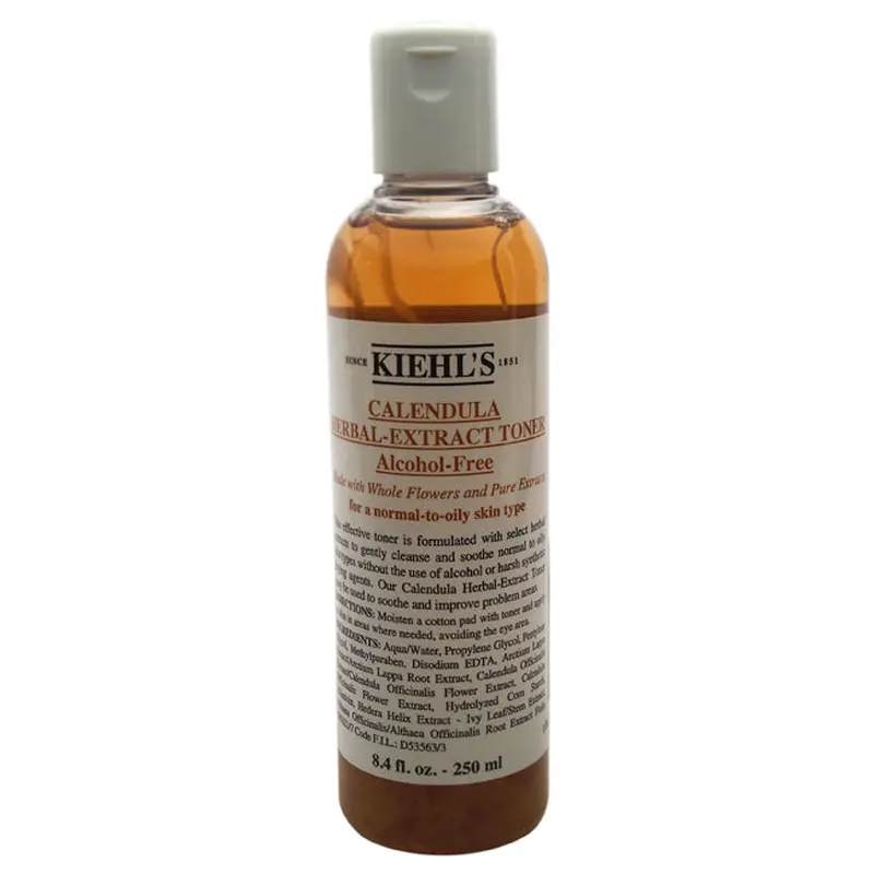 Kiehls Calendula Herbal Extract Alcohol-Free Toner For a Normal To Oily Skin Type by Kiehls for Unisex - 8.4 oz Toner