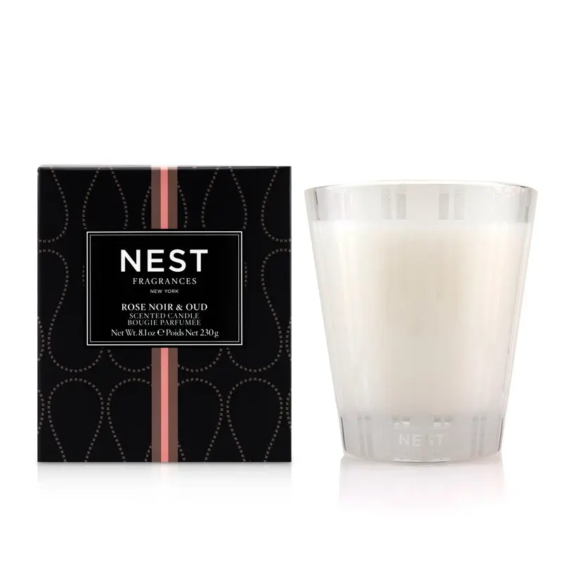 Nest Scented Candle - Rose Noir & Oud  230g/8.1oz