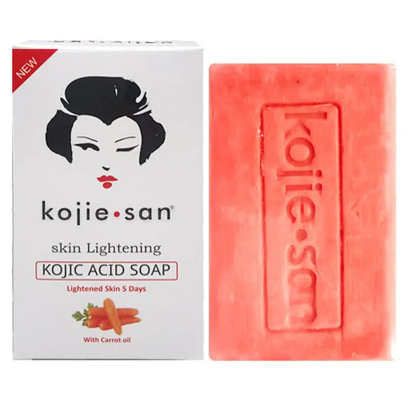 Kojie San Skin Lightening Kojic Acid Soap w/ Carrot Oil