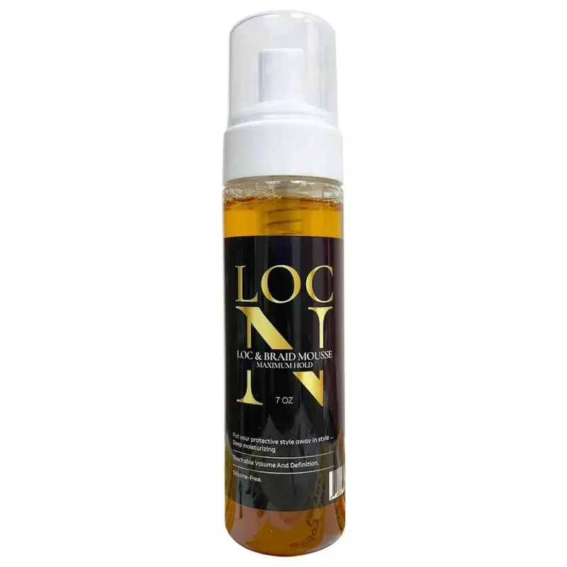 Loc N Loc & Braid Mousse - Maximum Hold - 7 oz