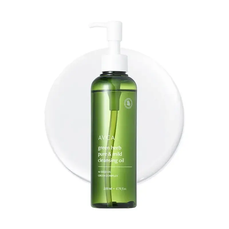 AVCA Green Herb Pure & Mild Cleansing Oil 200ml