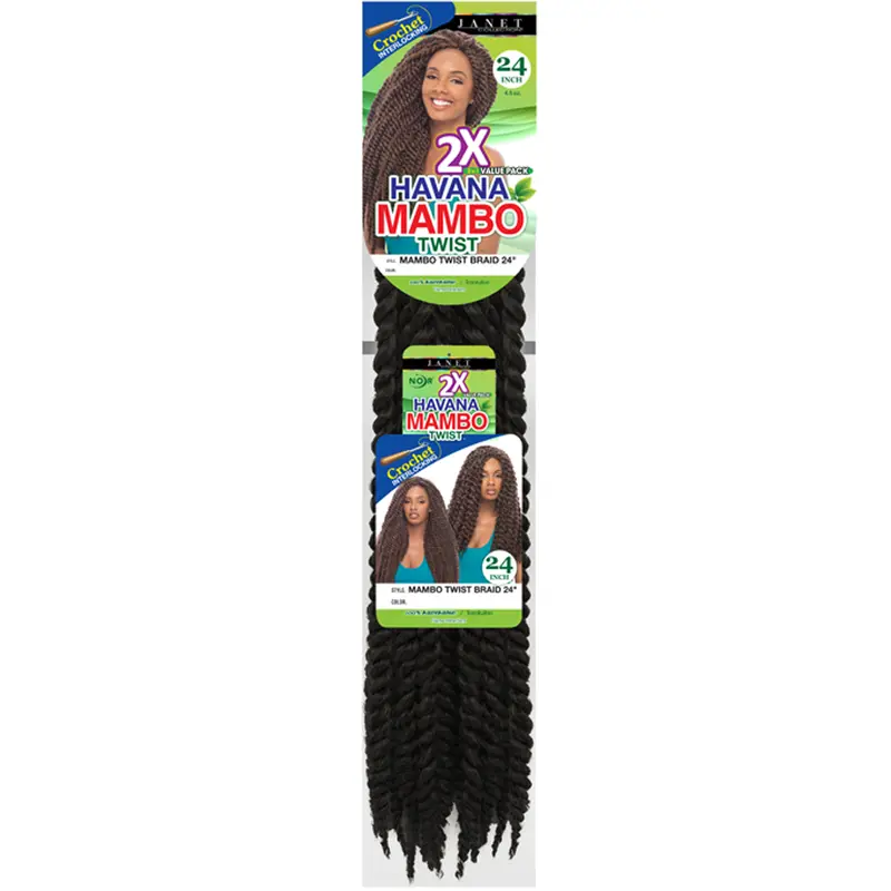 Janet Collection: 2X Havana Mambo Twist 24" - FINAL SALE