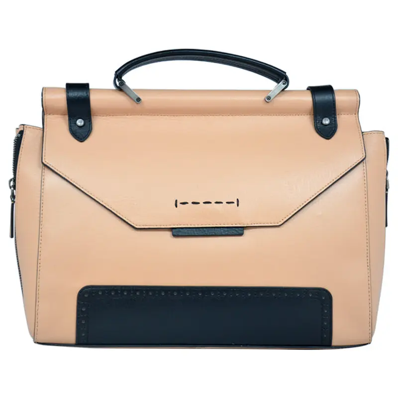 BCBGeneration Runway Rivingston Satchel With Bar - Driftwood by BCBGeneration for Women - 1 Pc Bag