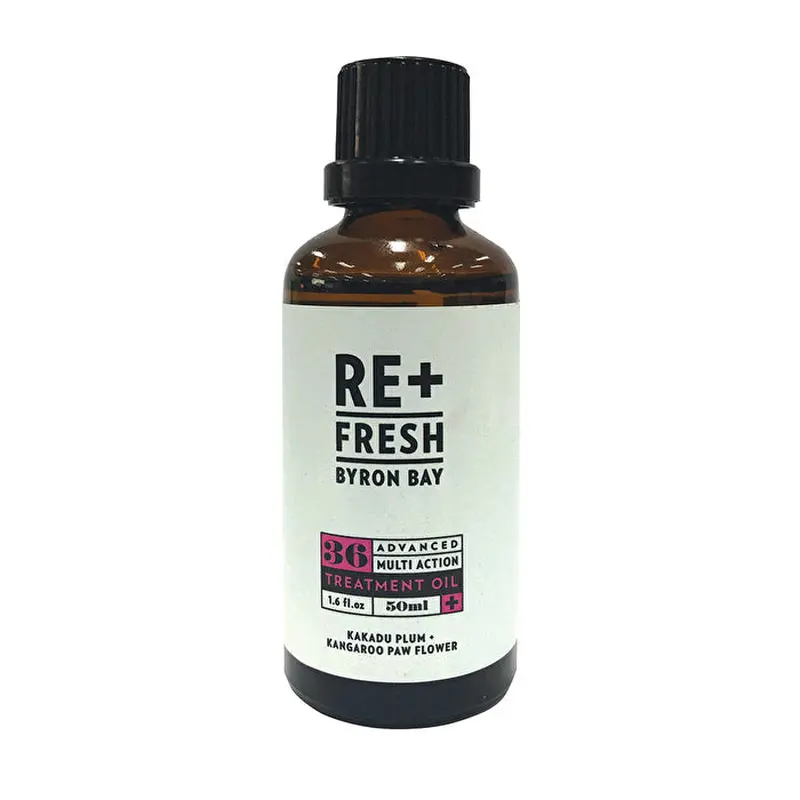 ReFresh Byron Bay Re+Fresh Treatment Oil (Advanced Multi Action with Kakadu Plum & Kangaroo Paw Flower) 50ml
