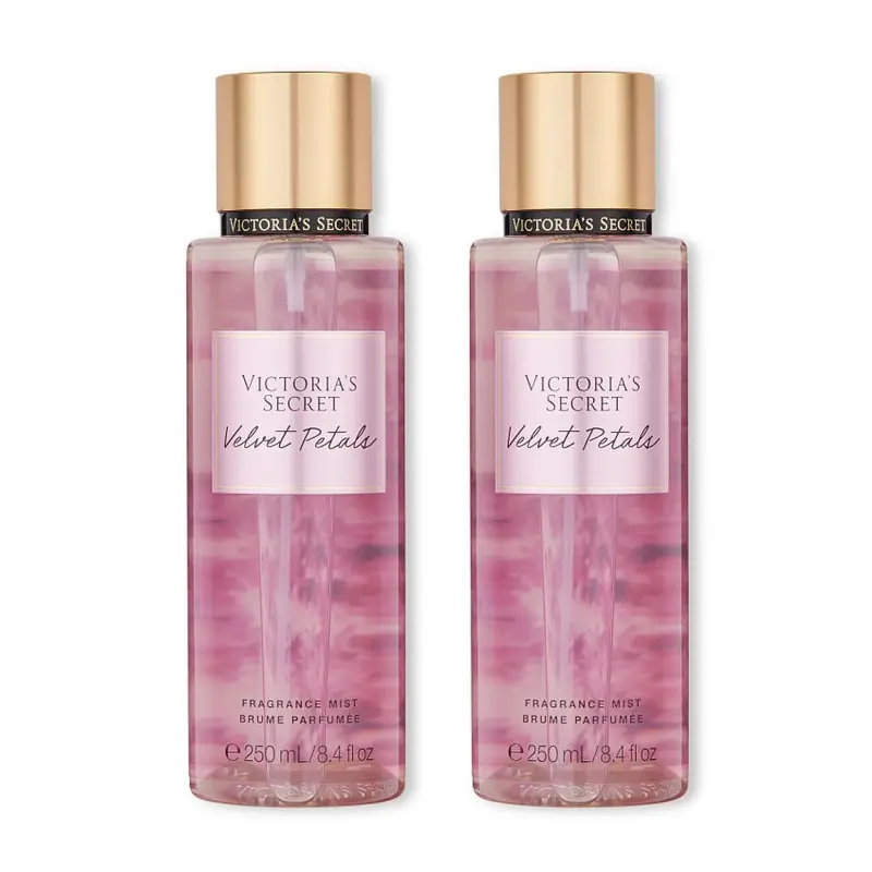 Victoria's Secret Velvet Petals Fragrance Mist 250ml/8.4 oz - Pack of 2