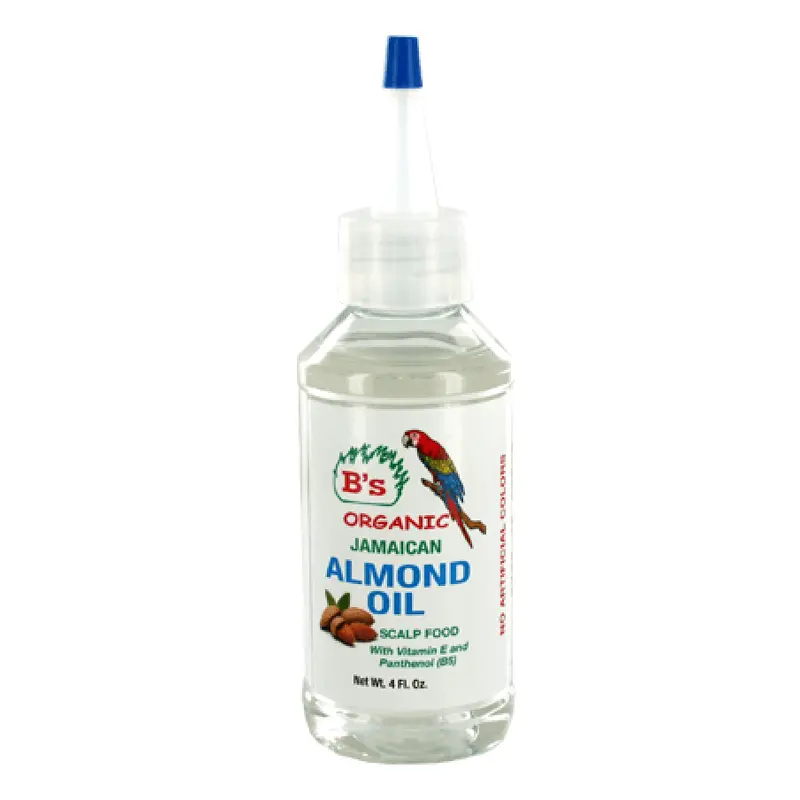 B's Organic Jamaican Almond Oil Scalp Food