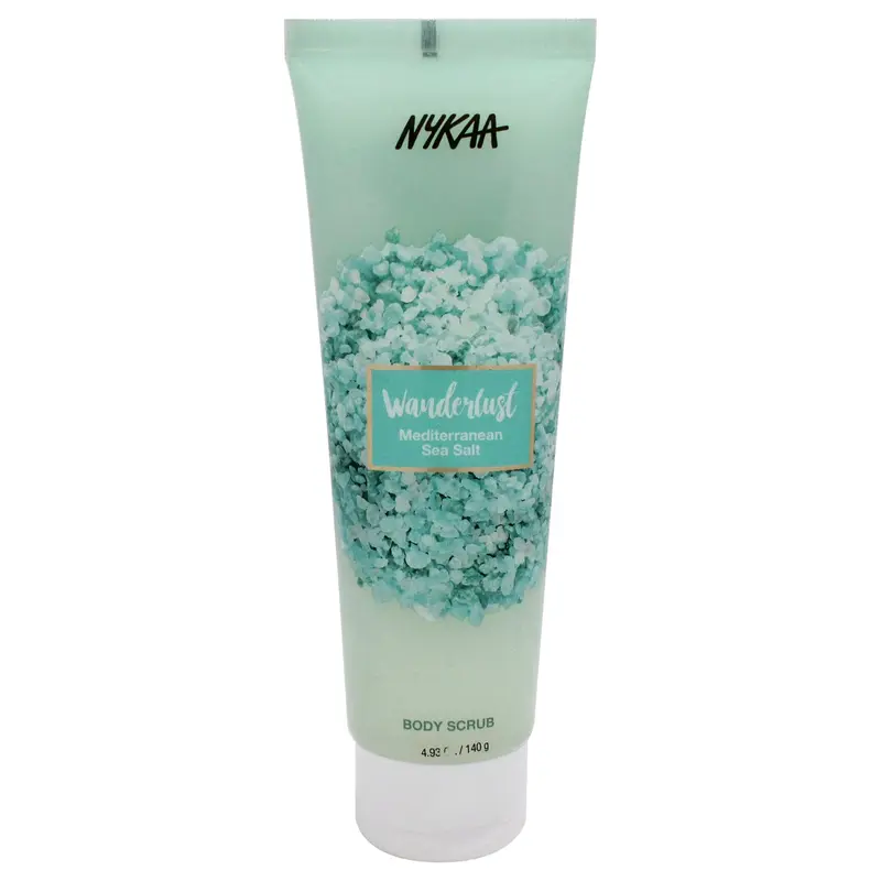 Nykaa Naturals Wanderlust Body Scrub - Mediterranean Sea Salt by Nykaa Naturals for Women - 4.93 oz Scrub