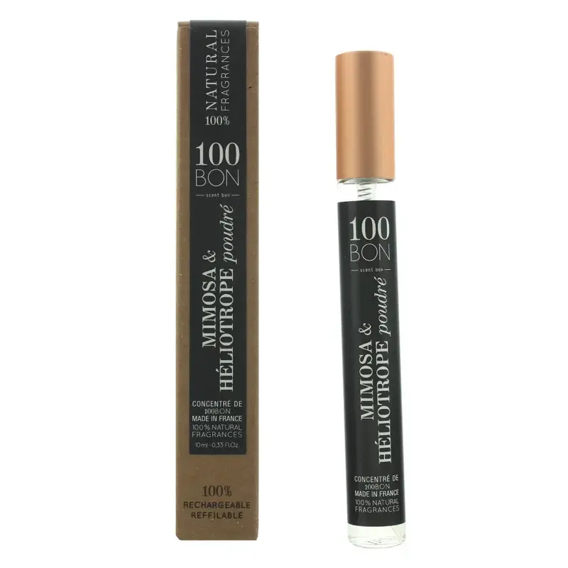 100 Bon Mimosa & Hliotrope Poudr Concentr Refillable Eau de Parfum 10ml