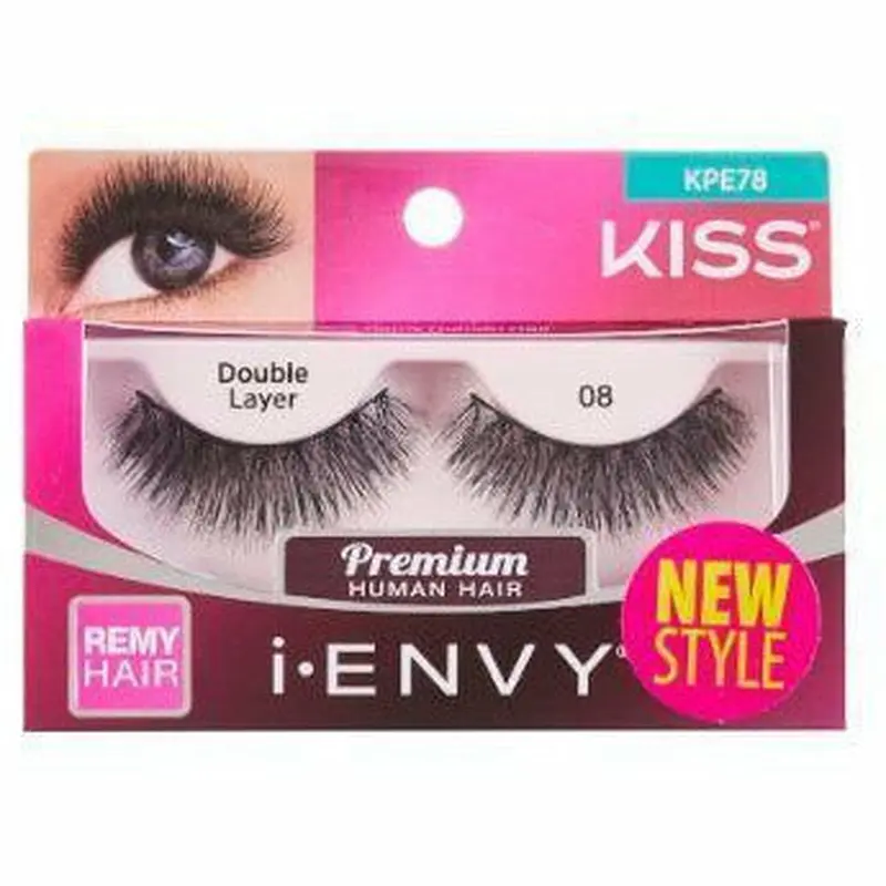 Kiss i-Envy "Double Layer" Remy Eyelashes #KPE78