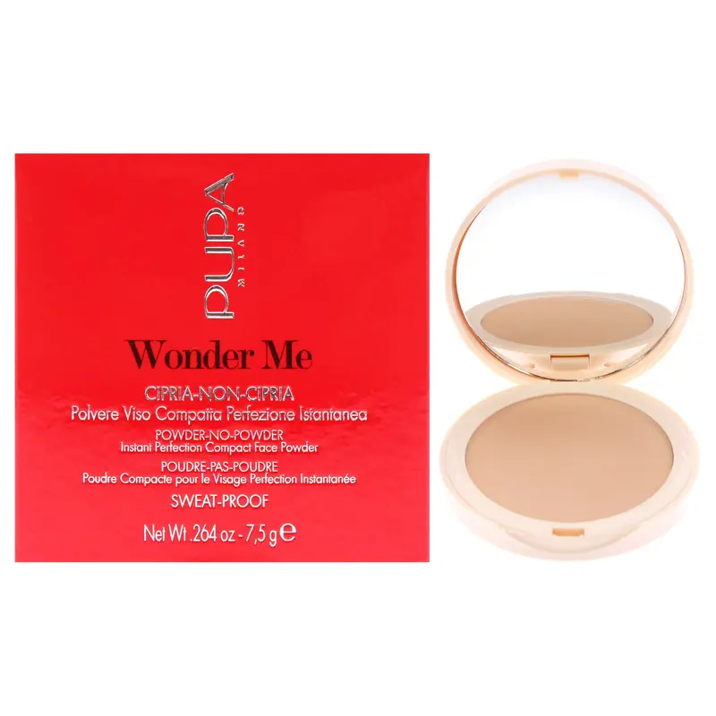 Pupa Milano Wonder Me Powder No Powder - 040 Sand by Pupa Milano for Women - 0.21 oz Powder