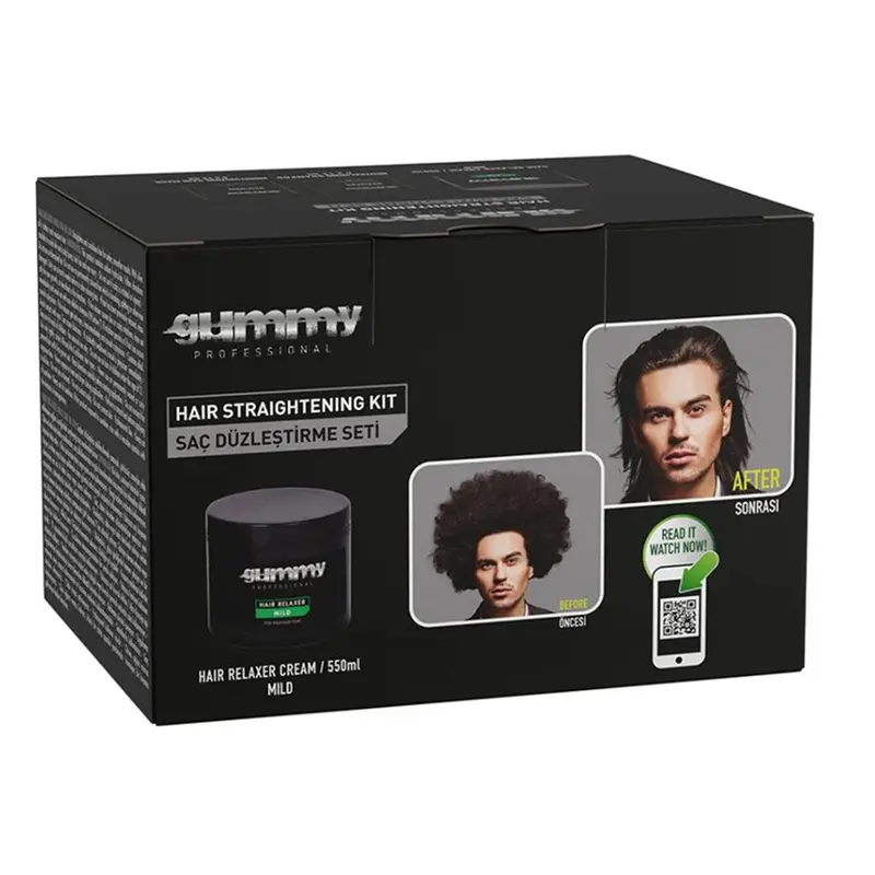 Gummy Professional Hair Straightening Kit