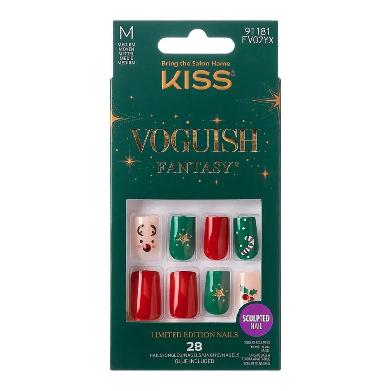 Kiss Voguish Fantasy Nails - Stockings
