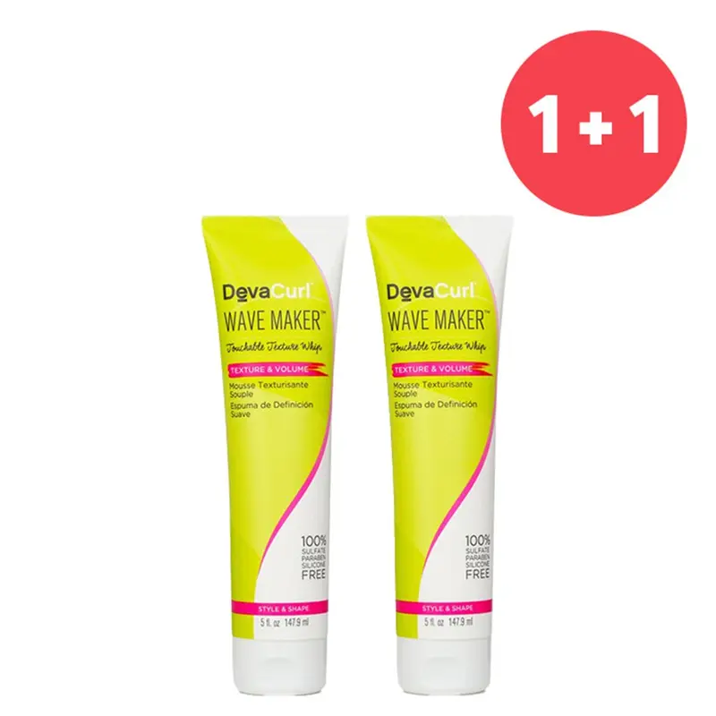 DevaCurl 1+1 SetWave Maker (Touchable Texture Whip - Texture & Volume)     147.9ml/5oz