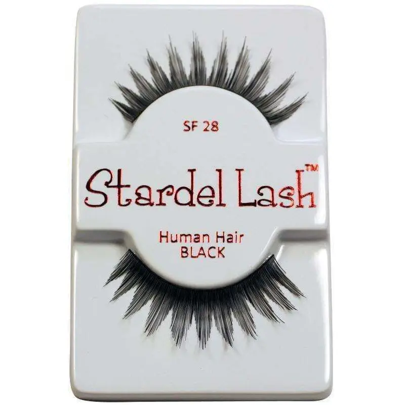Stardel Lash 100% Human Hair Lashes - SF 28 Black