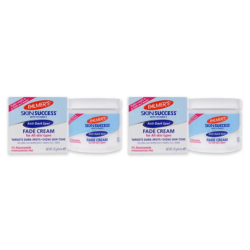 Palmers Skin Success Anti-Dark Spot Fade Cream - All Skin Types - Pack of 2 by Palmers for Unisex - 4.4 oz Cream