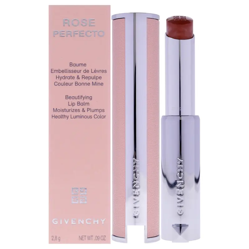 Givenchy Rose Perfecto Beautifying Lip Balm - 302 Warm Maple by Givenchy for Women - 0.09 oz Lip Balm