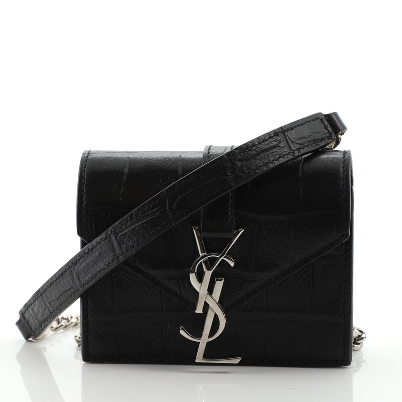 Classic Monogram Candy Crossbody Bag Crocodile Embossed Leather Toy S744816603242