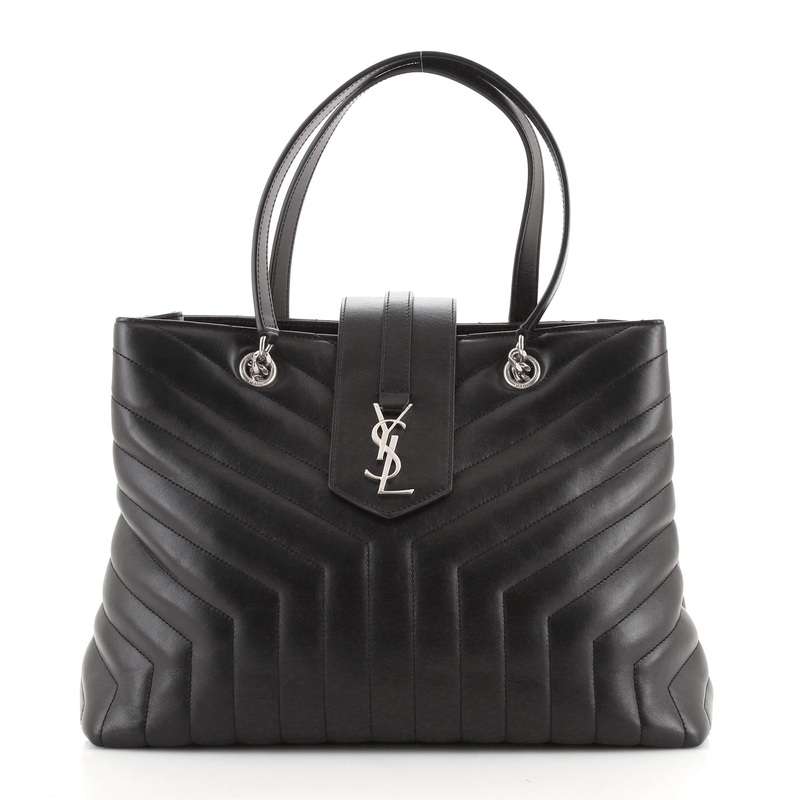 LouLou Tote Matelasse Chevron Leather Large S744816667481