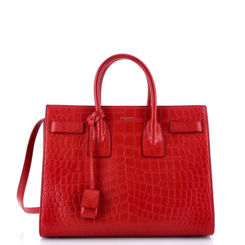 Sac de Jour NM Bag Crocodile Embossed Leather Small S744816689415