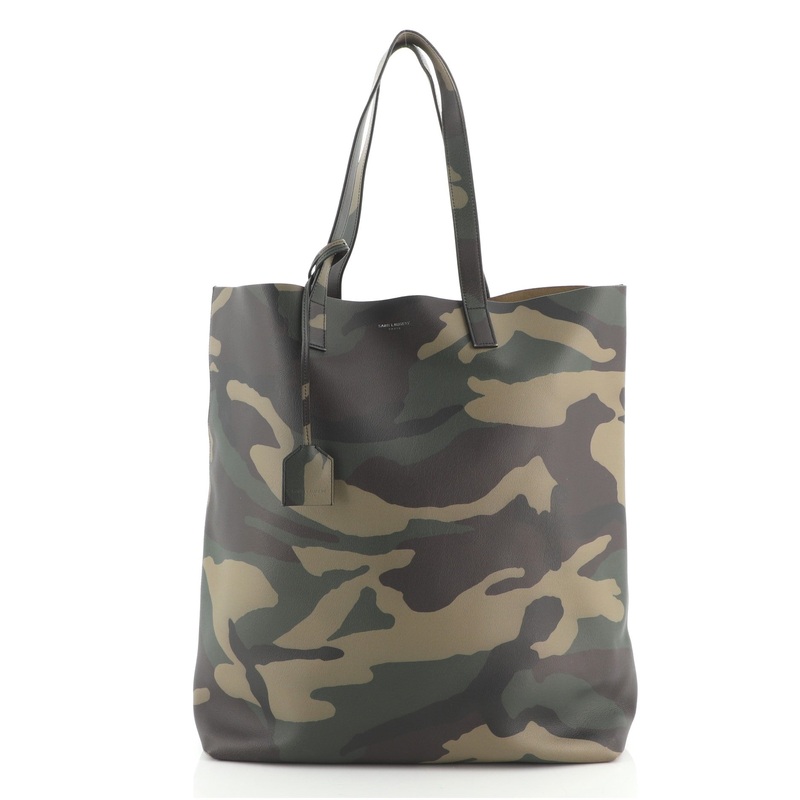 Shopper Tote Camo Leather Tall S744816664133